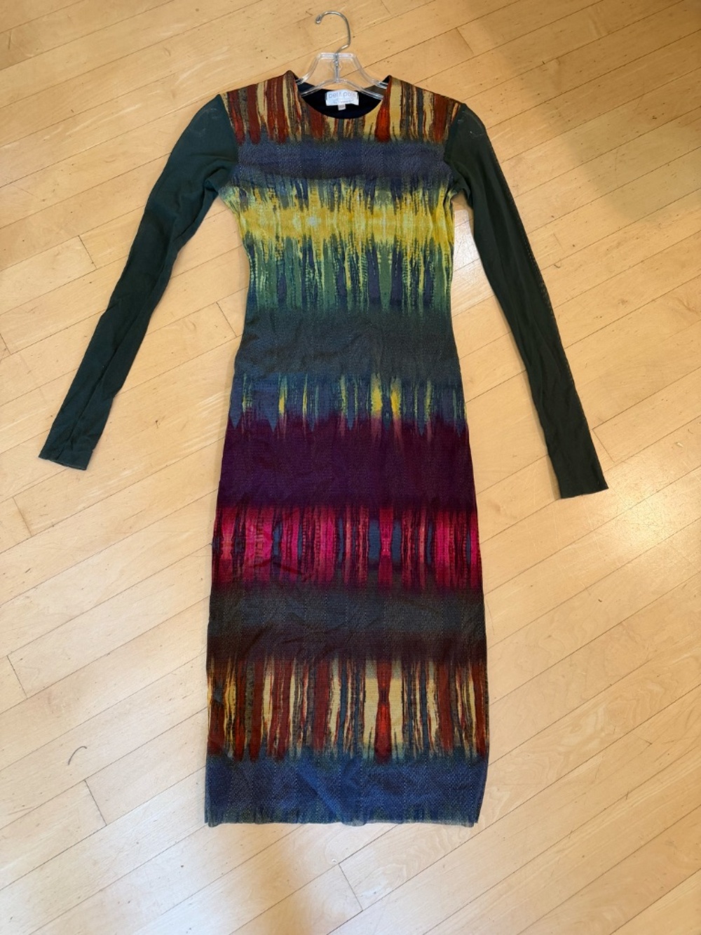 Petit Pois tie dye body con drss, XS, N - Picture 4 of 4